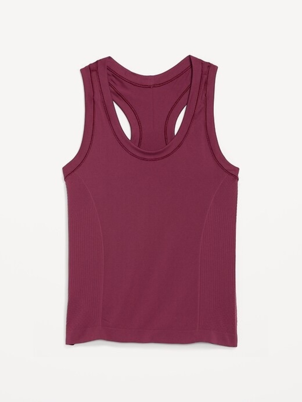 New Old Navy active seamless women’s Maroon Racerback Tank Top